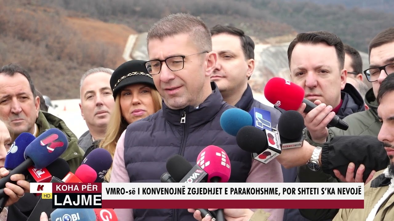 VMRO së I KONVENOJNË ZGJEDHJET E PARAKOHSHME, POR SHTETI S'KA NEVOJË
