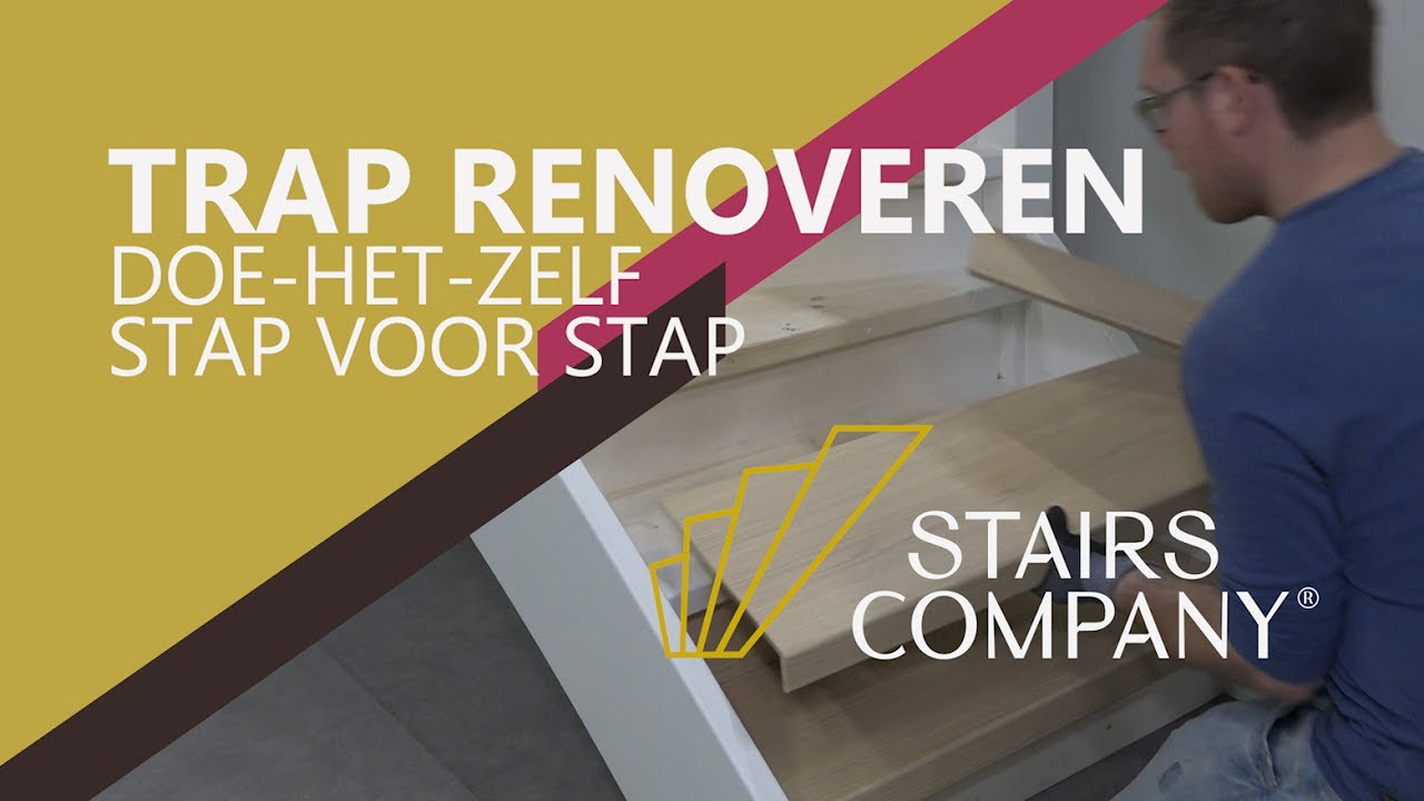 Doe-het-zelf Traprenovatie - Zo kun je zelf je trap renoveren