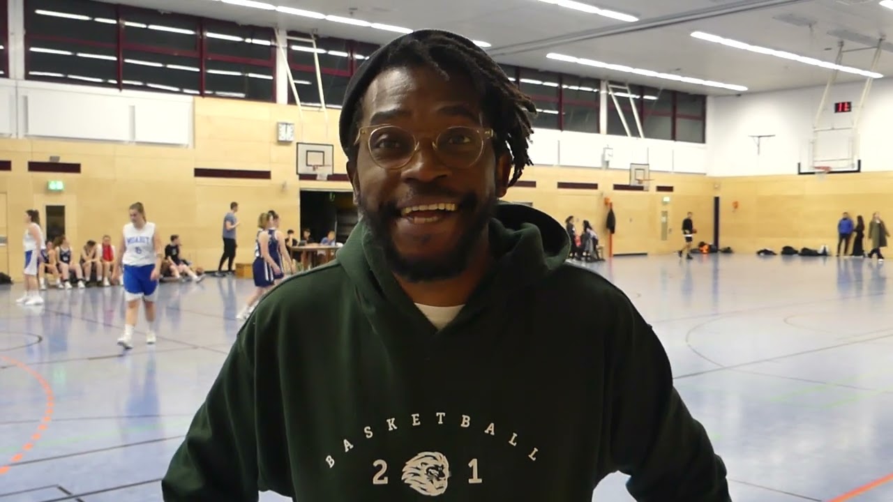 Basketball Spieler Jason Heithausen - Gestern beim BC Lions Moabit heute beim DBB Lehrgang