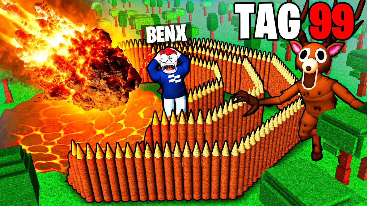 METEORITEN UPDATE zerstört BASIS und BRINGT NEUE OP WAFFE in 99 NIGHTS IN THE FOREST | Roblox