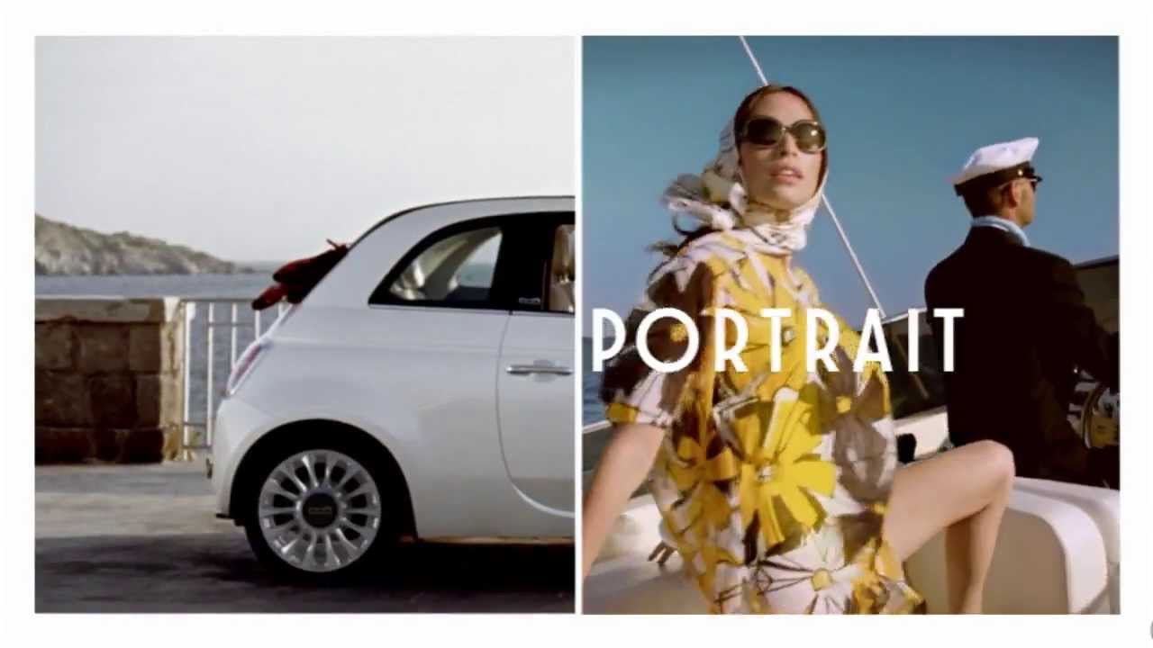 Fiat 500     Auto   Portrait