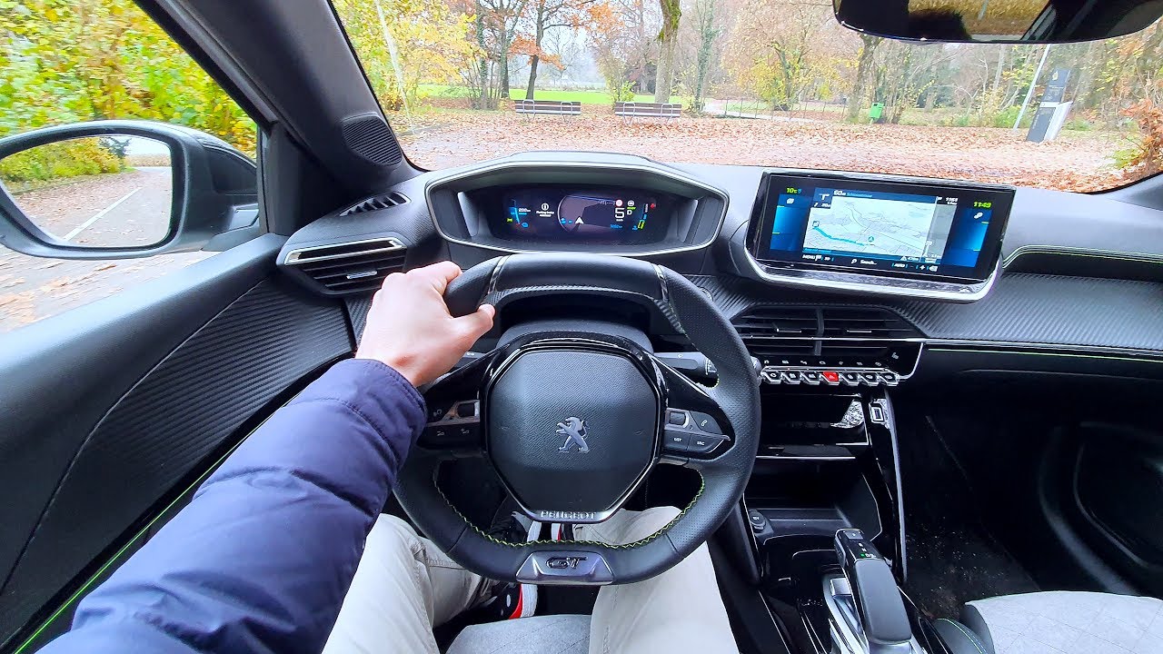 Test Drive Review Peugeot e208 GT 2020 POV