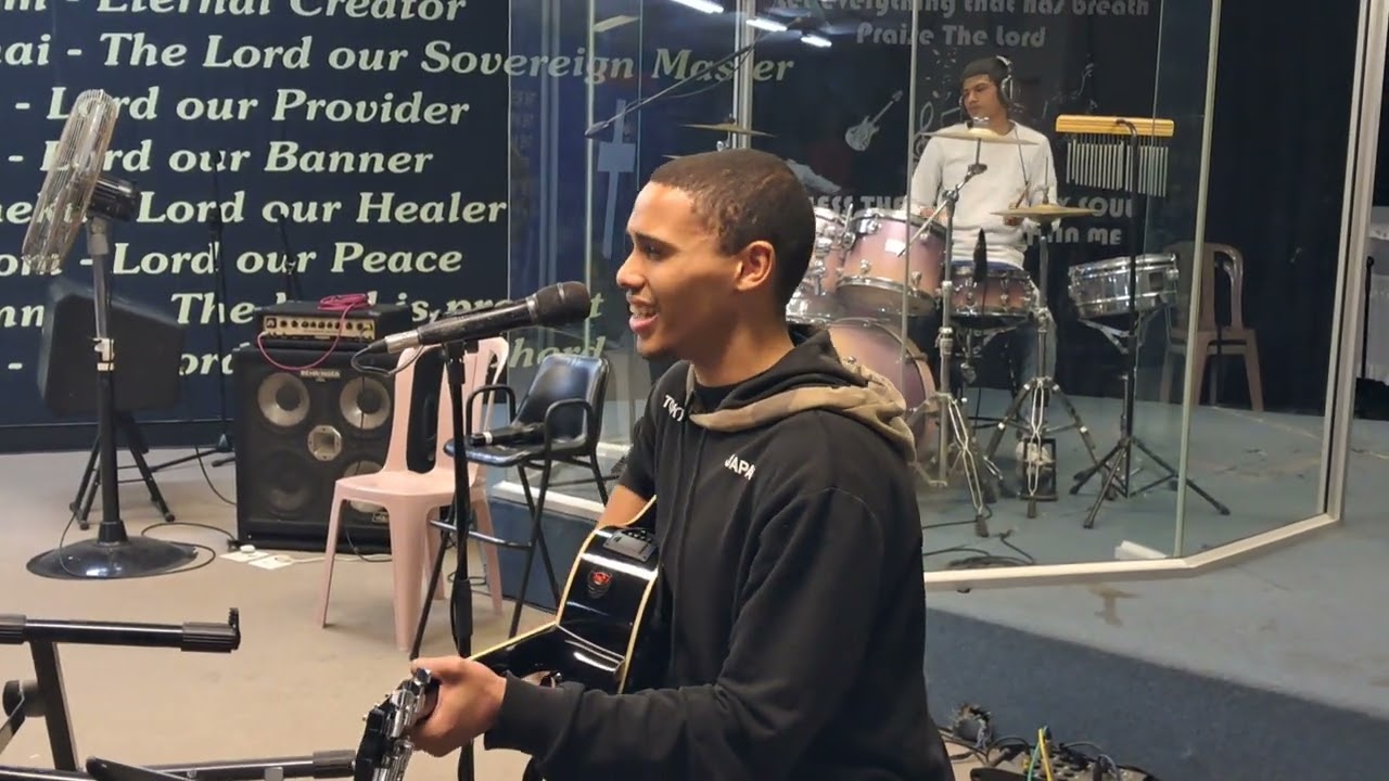 Zion, Joshua, Donna-lee, Alicia     youth band