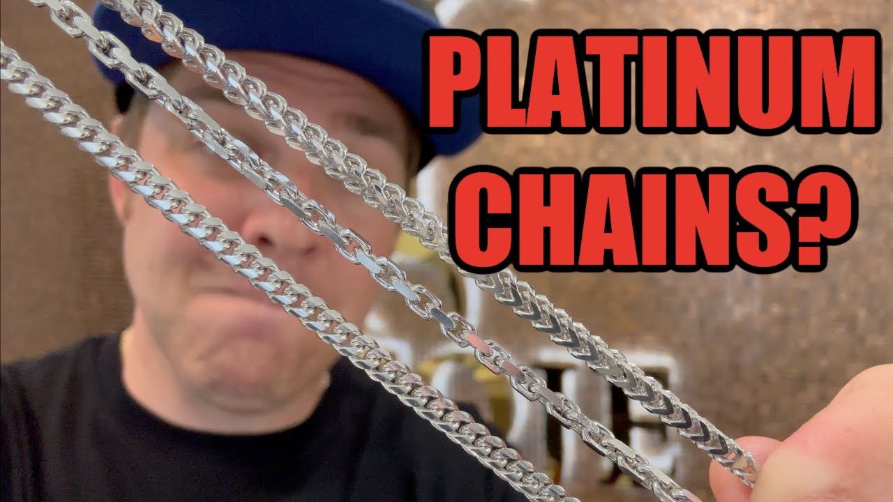 I'm no longer selling GOLD chains only..PLATINUM is here!
