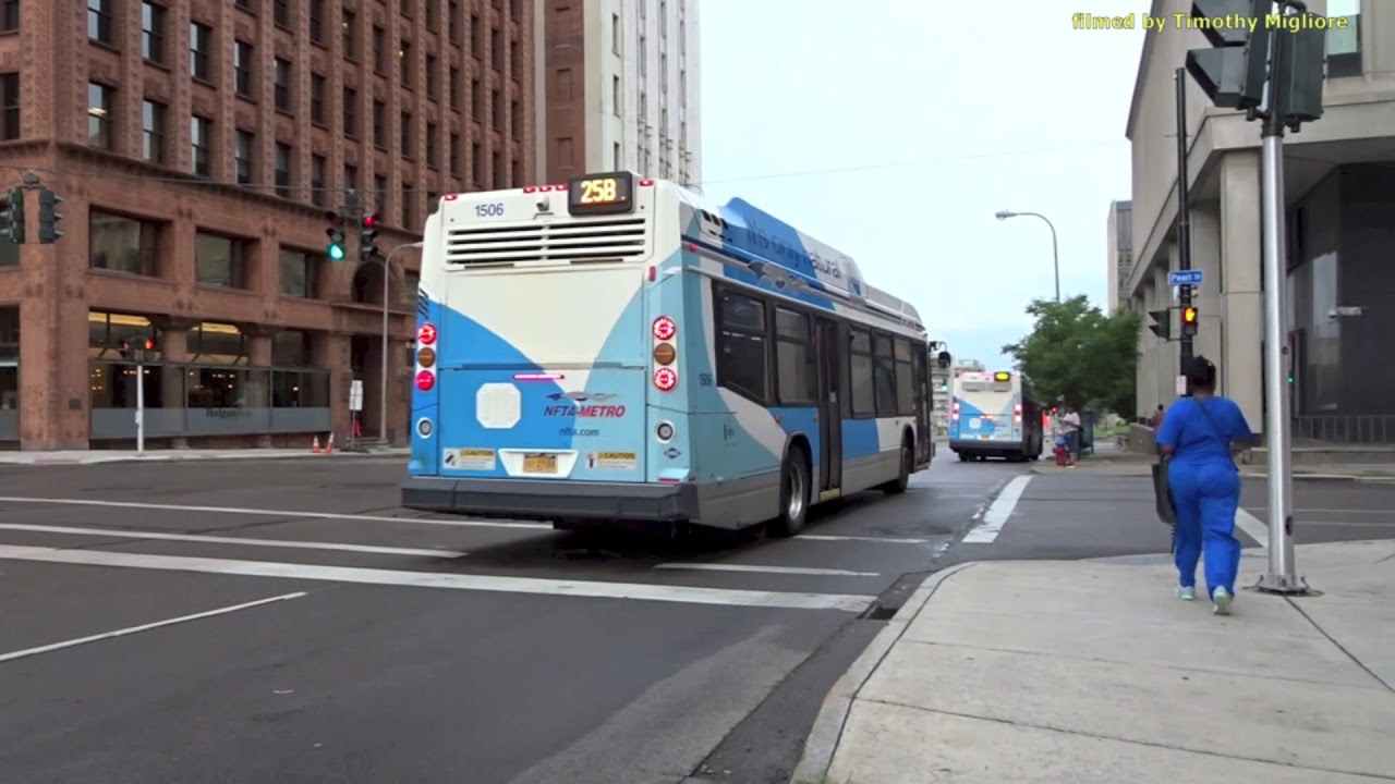 Buses in Buffalo, New York 2018