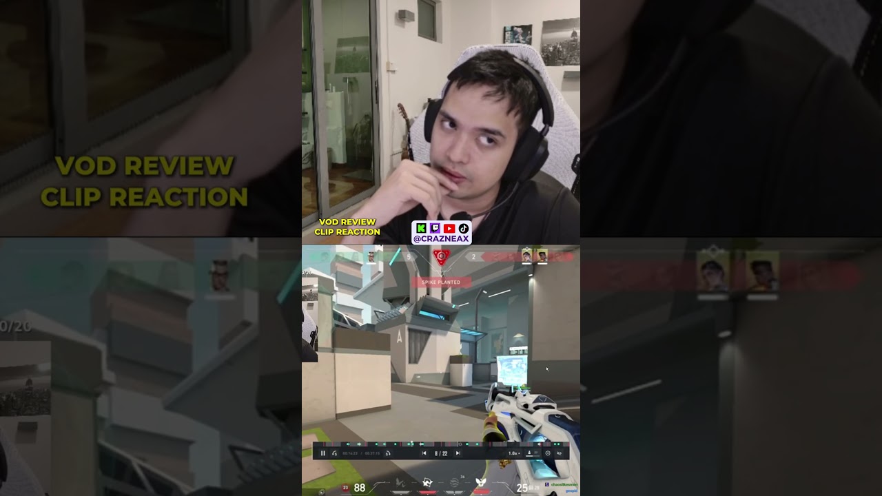 Wujek m&oacute;wi widzowi, żeby nie wątpił w siebie! #gaming #gamingontiktok #crazneax #valorant #valora...