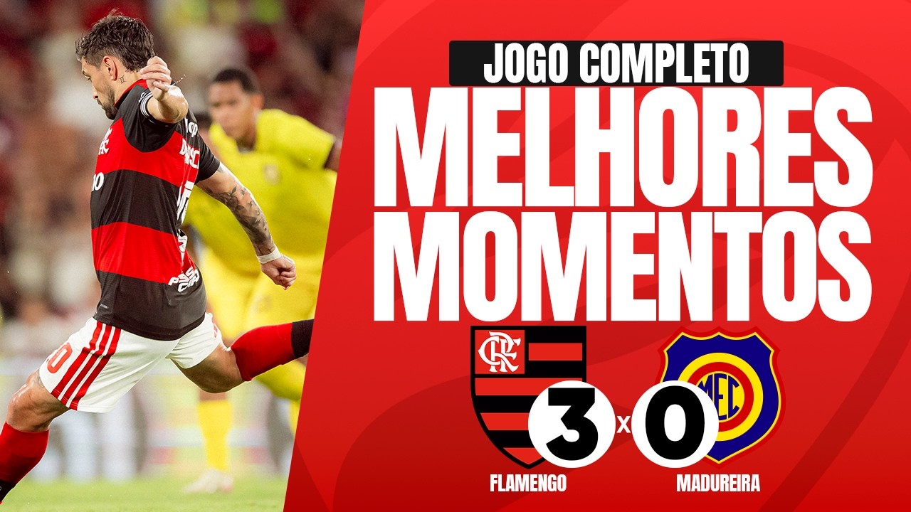 FLAMENGO 3x0 MADUREIRA | GOLS E MELHORES MOMENTOS | CARIOCA 2026