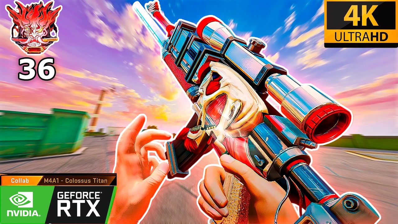 BLOOD STRIKE - 36 KILLS - COLOSSUS TITAN M4 - ULTRA GRAPHICS - 240FPS - RTX2080!!!