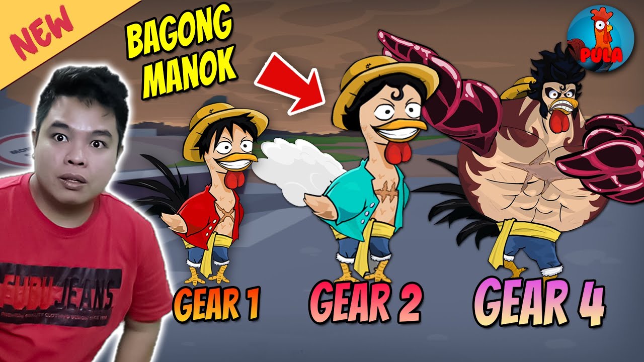 Gear 4 Luffy Inilabas na Subrang Lakas! - MANOK NA PULA