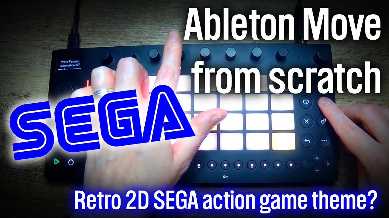 Тема ретро-экшена от @SEGA в 2D? | Примерно 10 минут незапланированного веселья в Ableton Move #32