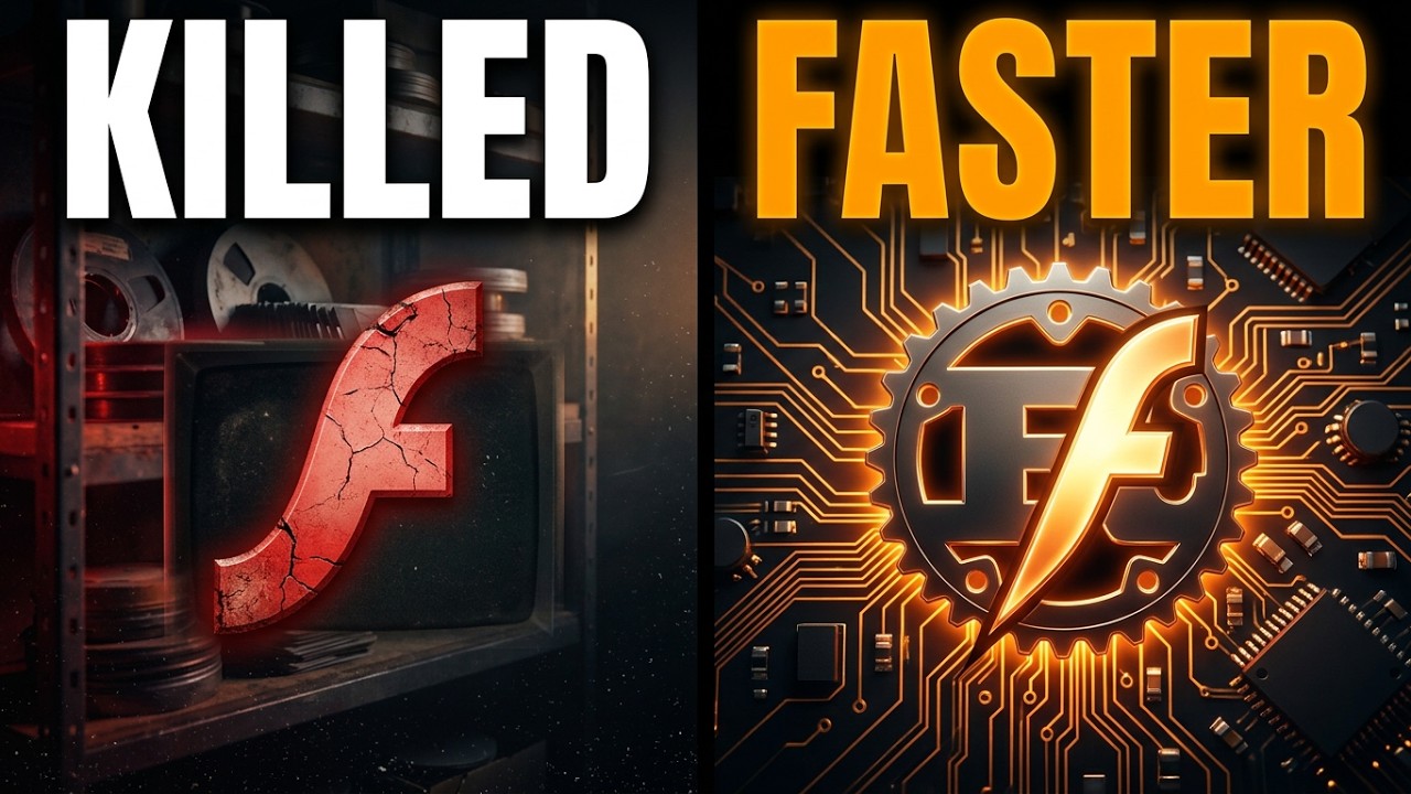 Adobe убила Flash. Энтузиасты переписали его на Rust &mdash; и теперь он работает быстрее