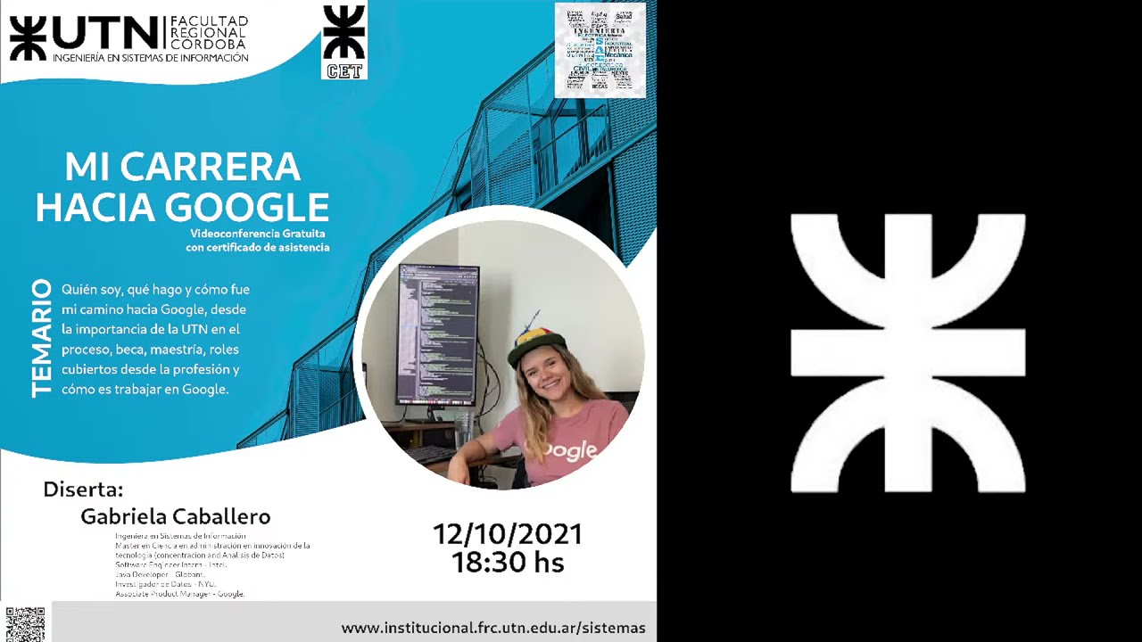 Conferencia: Mi carrera hacia Google
