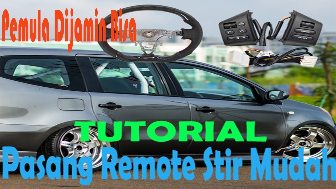 DIY Tutorial Pasang Remote Steer Stir Steering Wheel Grand Livina Socket Dan Kabel 8 Pin Buat Pemula