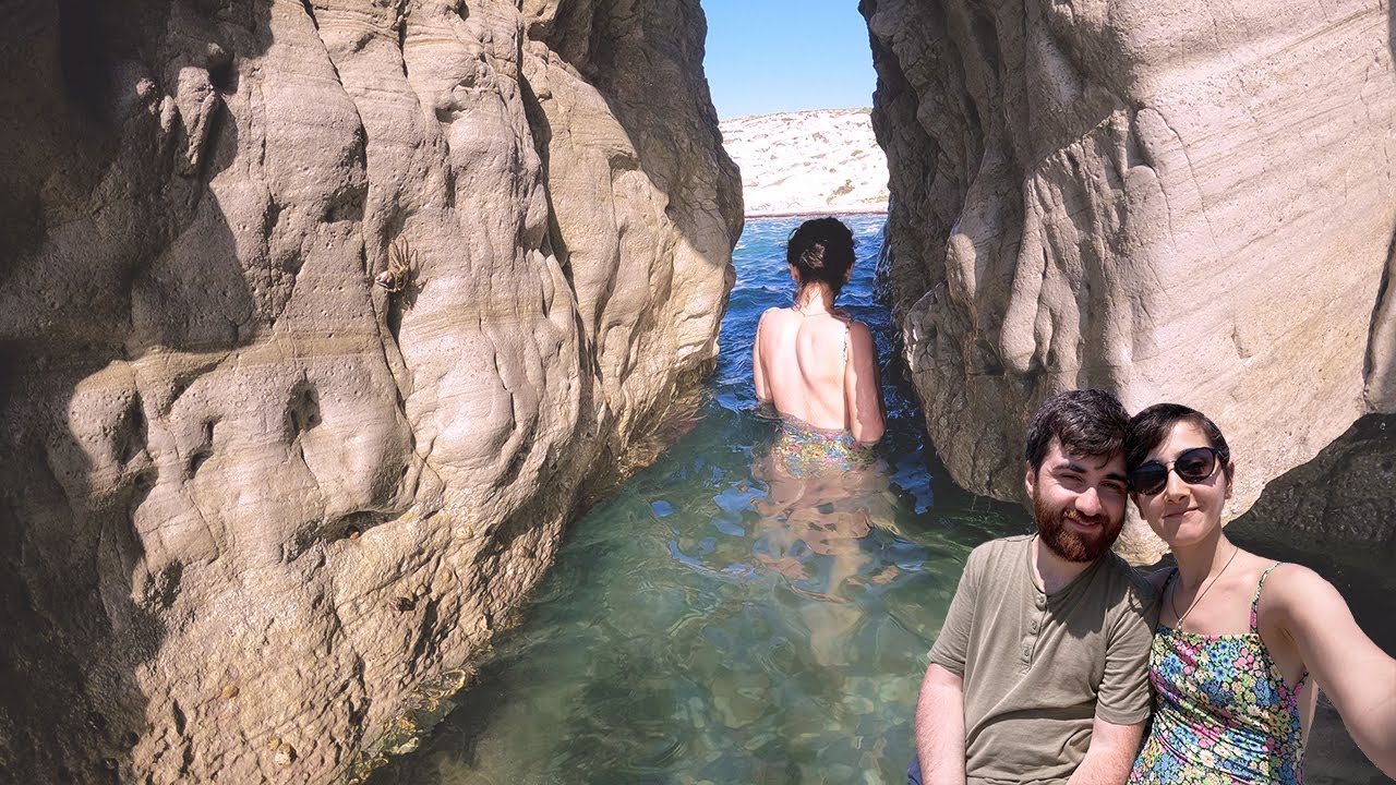 Delikli koy , best beach in Alacati Cesme | vlog #1