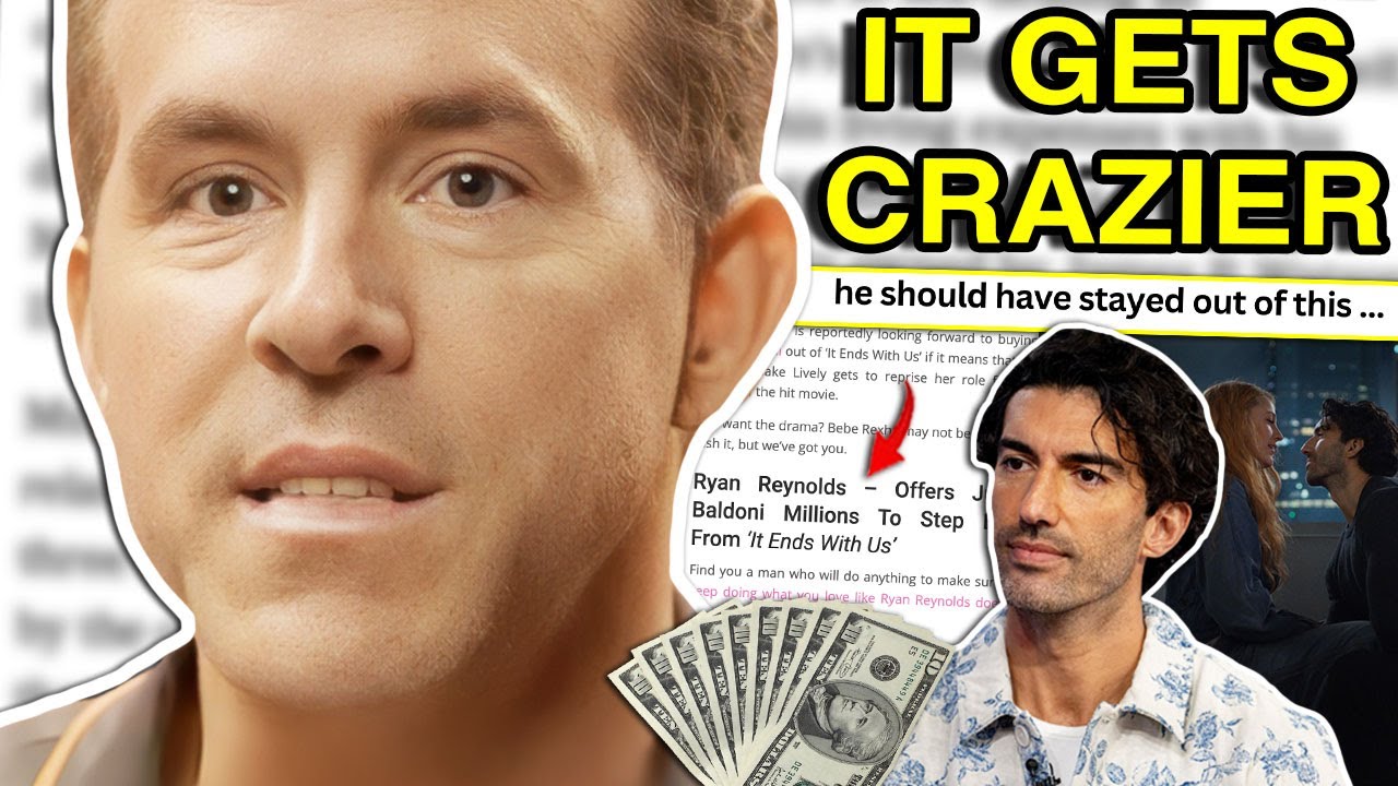 RYAN REYNOLDS IN MORE TROUBLE ... justin baldoni brings receipts