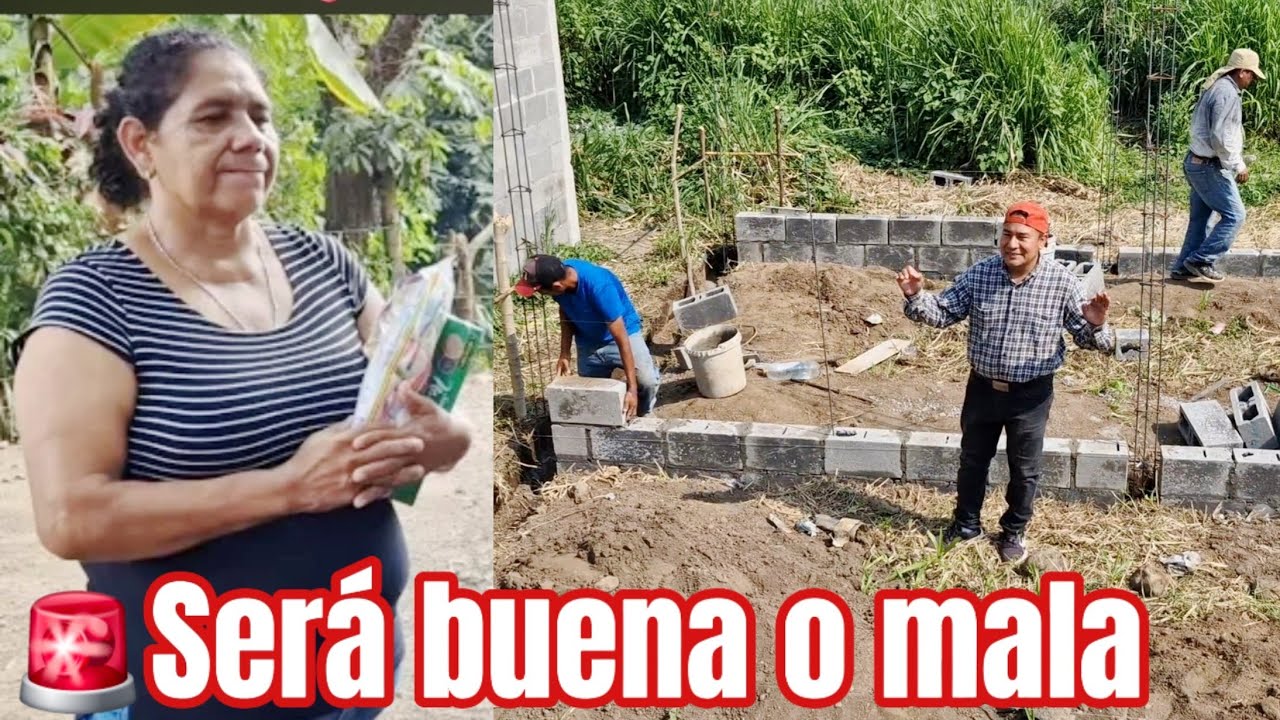 Desde la CONSTRUCCIÓN de doña Vicenta el primo me da esta noticia😱Véan que pasará.