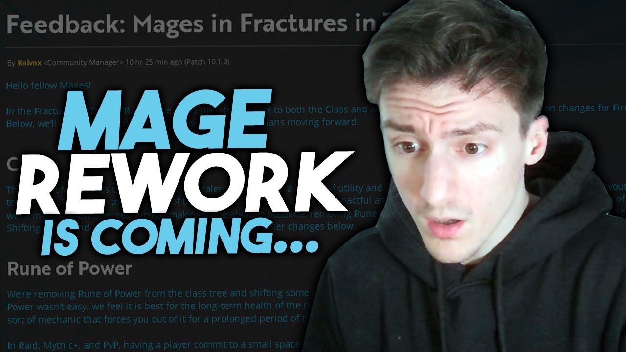The MAGE REWORK has just been ANNOUNCED!