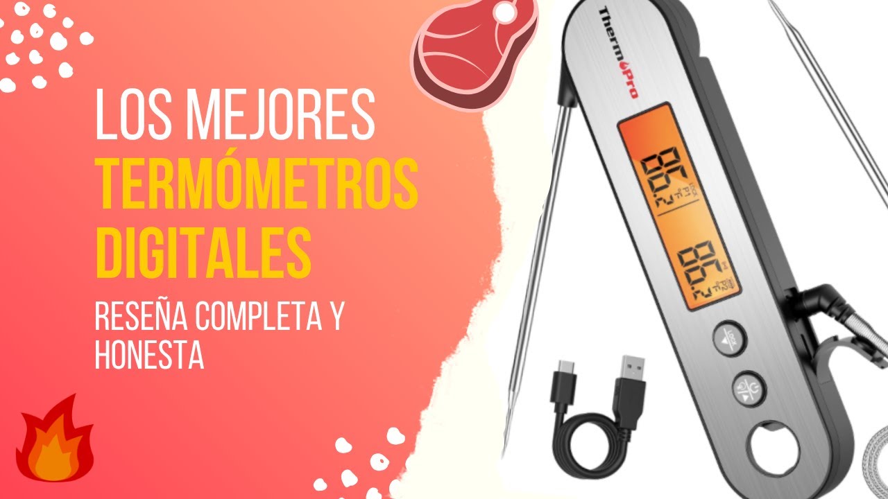 Los Mejores Term&oacute;metros Digitales ⎮ Gu&iacute;a de Compra Completa