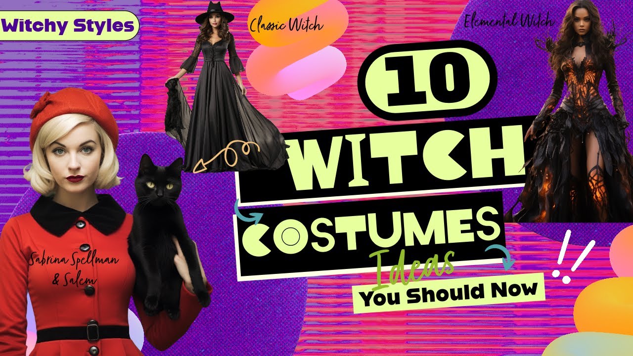 Witch Fashion: Top 10 Unique DIY Witch Halloween Costume Ideas for 2023 That You Never Thought Of