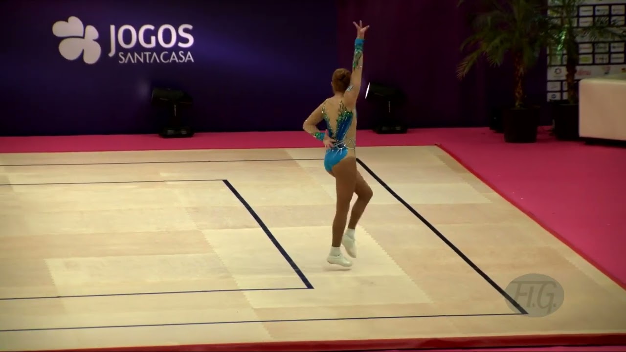 PAPPA Sofia (GRE) - 2022 Aerobic Worlds, Guimaraes (POR) - Individual Women Qualifications