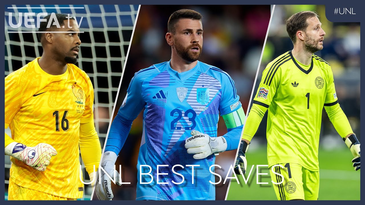 MAIGNAN, SIM&Oacute;N, BAUMANN | GREAT Nations League Saves Quarter-Finals