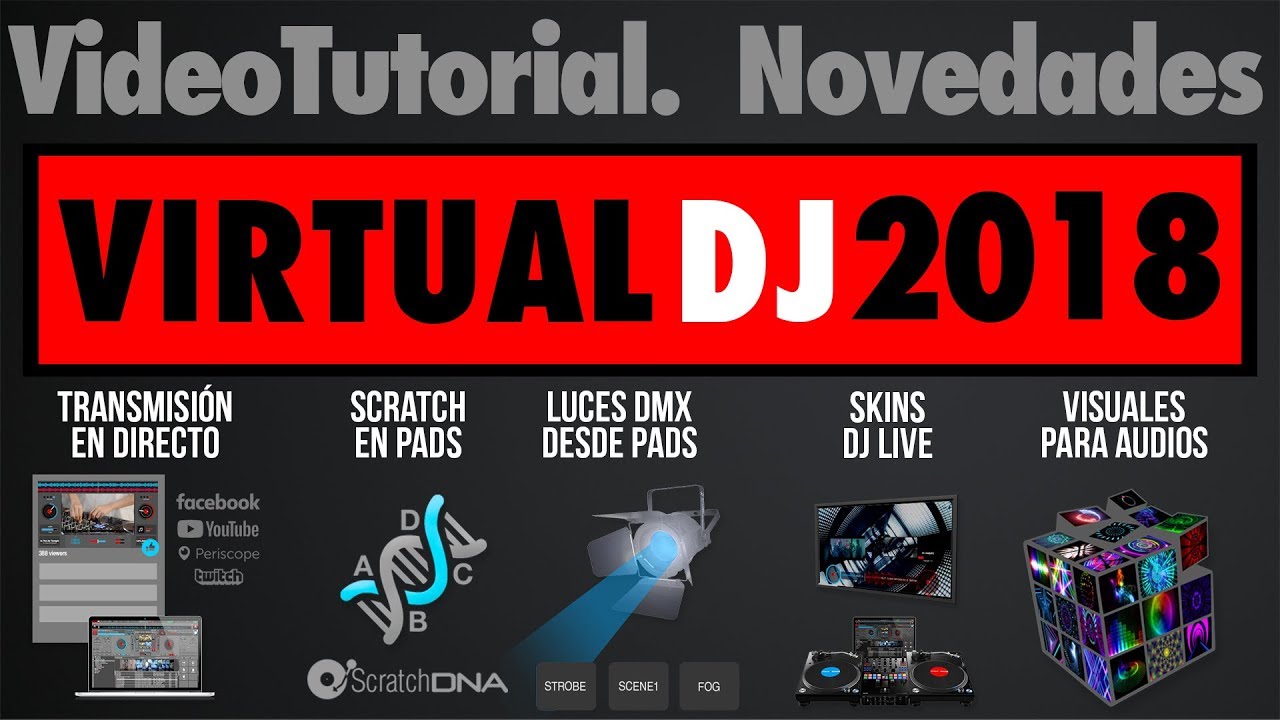 Conoce todas las novedades de Virtual DJ 8.3 2018. Bien explicado.