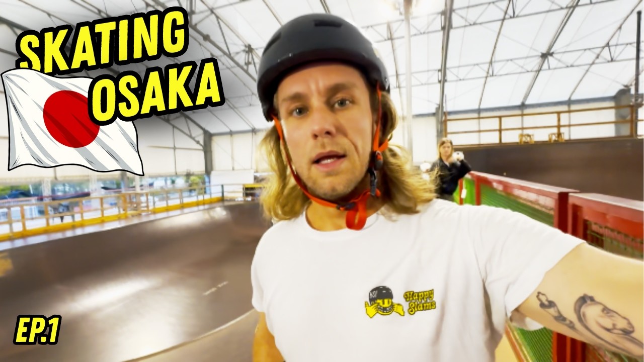 I traveled to Japan to skate Osaka | HappySlams in Japan EP.1
