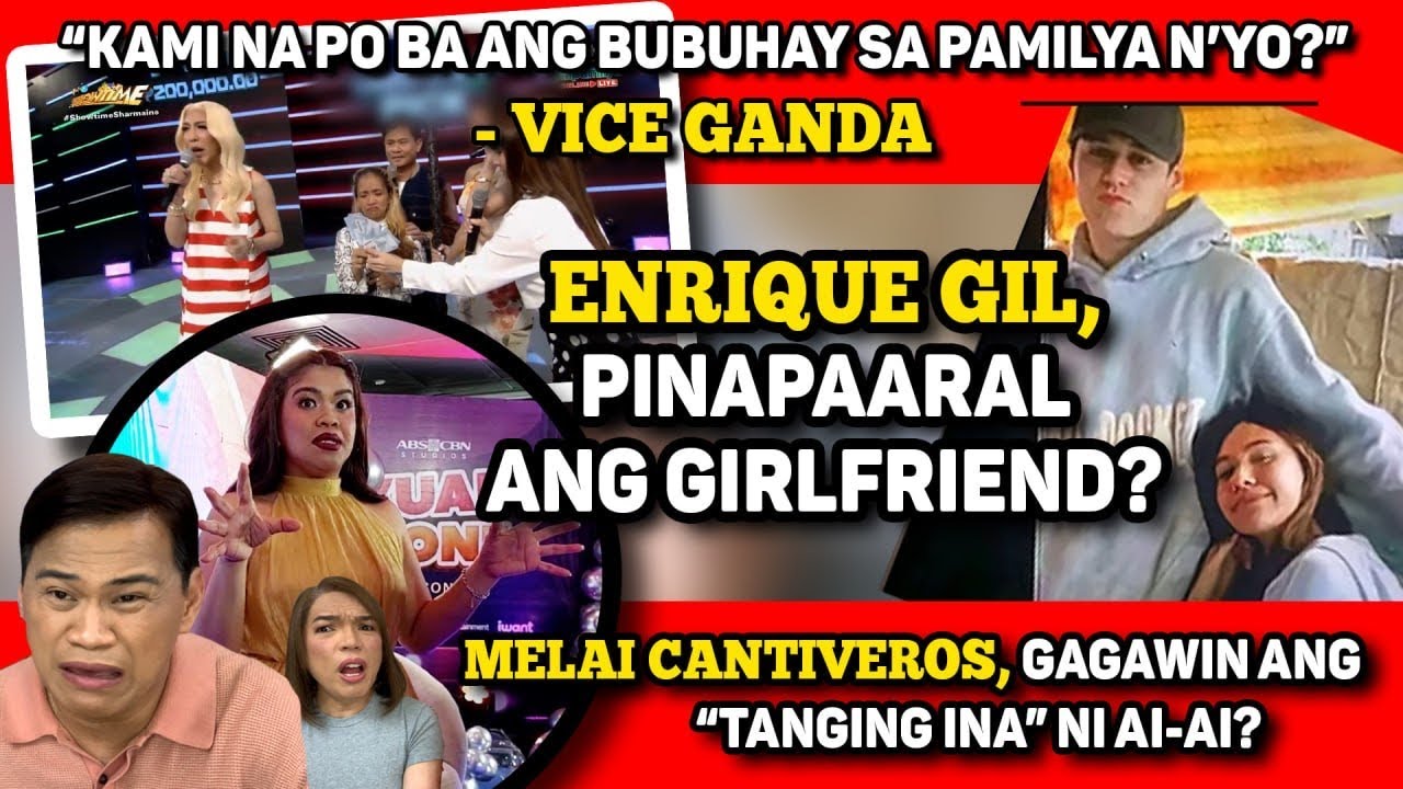 ENRIQUE GIL, ANG AGANG NAGING DOM? 🔴 VICE GANDA, NAPIKON? 🔴 MELAI, NEXT AI-AI?