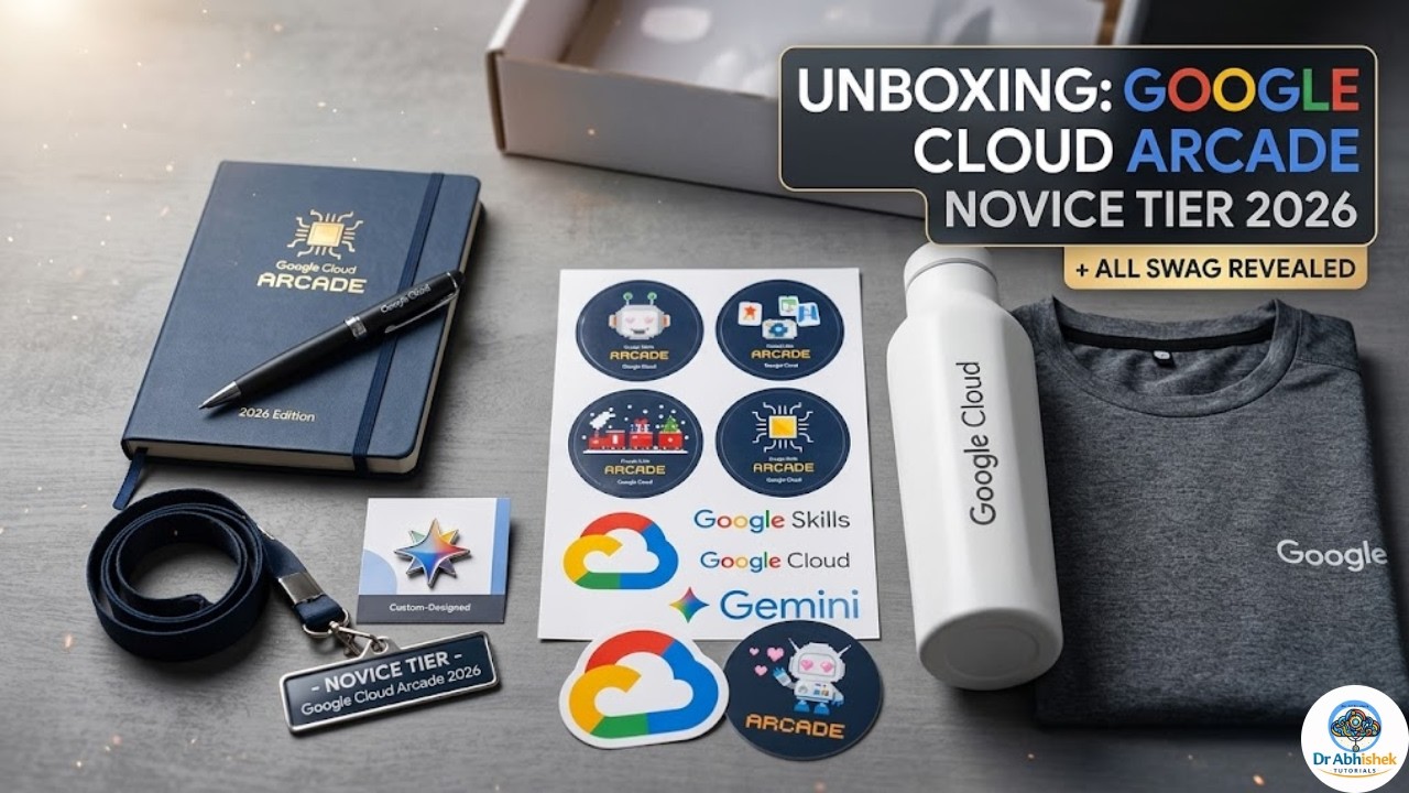 Распаковка подарков для новичков Google Cloud Arcade 2026 🎁 | 100% БЕСПЛАТНЫЕ подарки от Google 😱...
