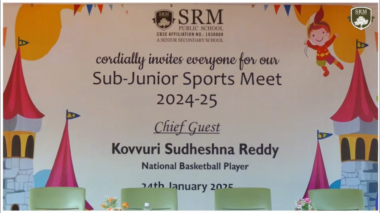 Sub Junior Sports Day || SRM Public School || Guduvanchery