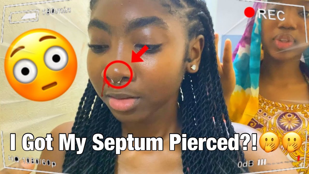 I Got My Septum Pierced?!🙈🙈 | VLOG