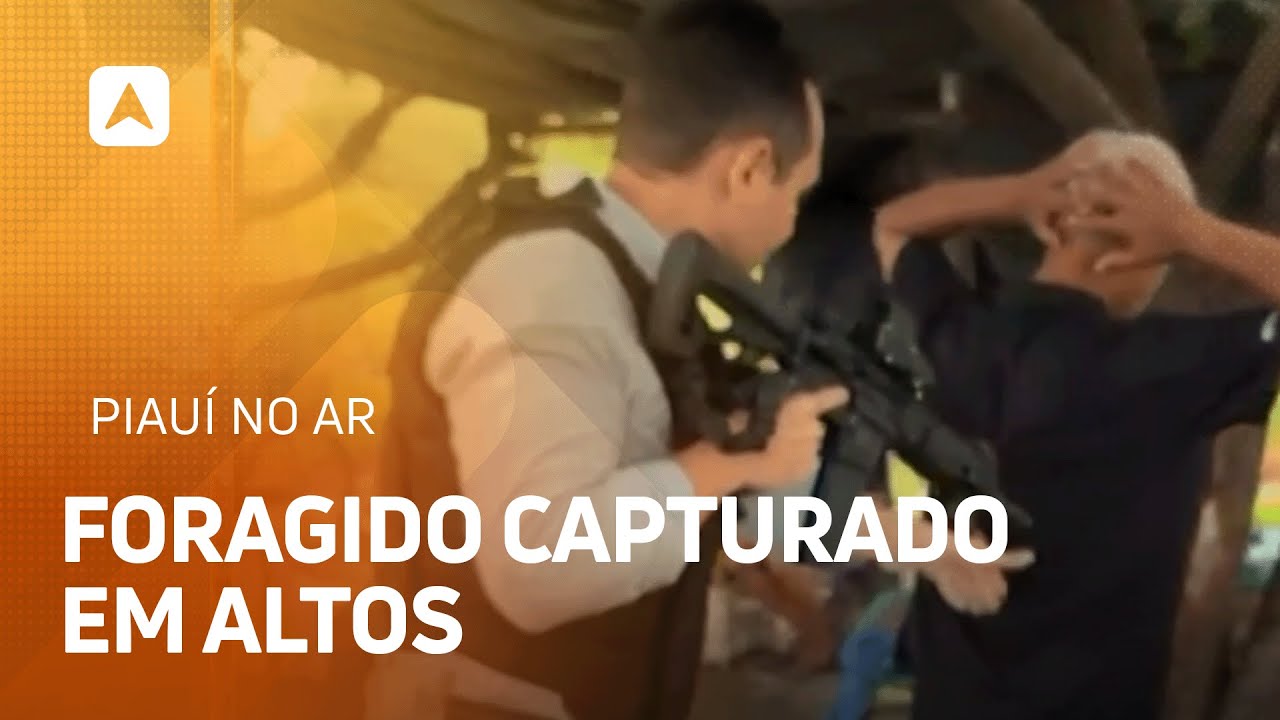 Foragido da Justiça é capturado em Altos durante operação integrada