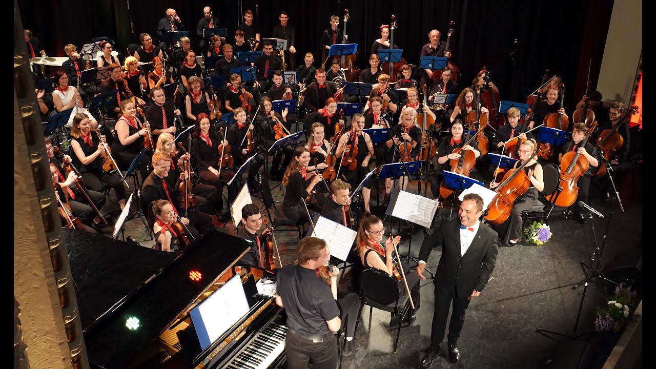 &bdquo;Da Capo&ldquo; ein Orchester aus P&ouml;&szlig;neck und der Region. Konzert vom 03.07.2022 im Sch&uuml;tzenhaus P&ouml;&szlig;neck.