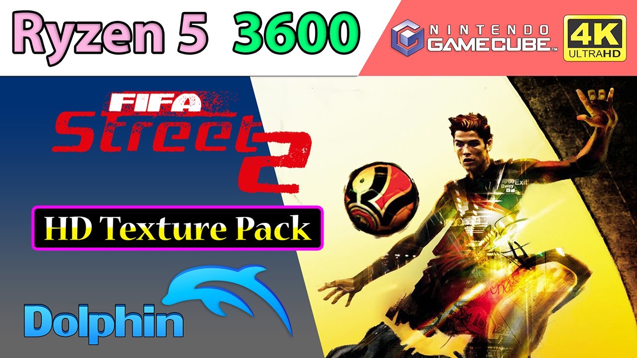 FIFA Street 2 - HD Texture Pack &bull; 60 FPS &bull; 4K - Dolphin Emulator | Ryzen 5 3600 - GeForce RTX 2060