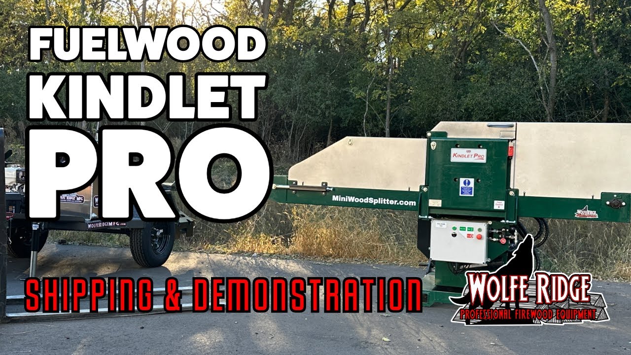Shipping your NEW Fuelwood Kindlet Pro from Wolfe Ridge - What to Expect