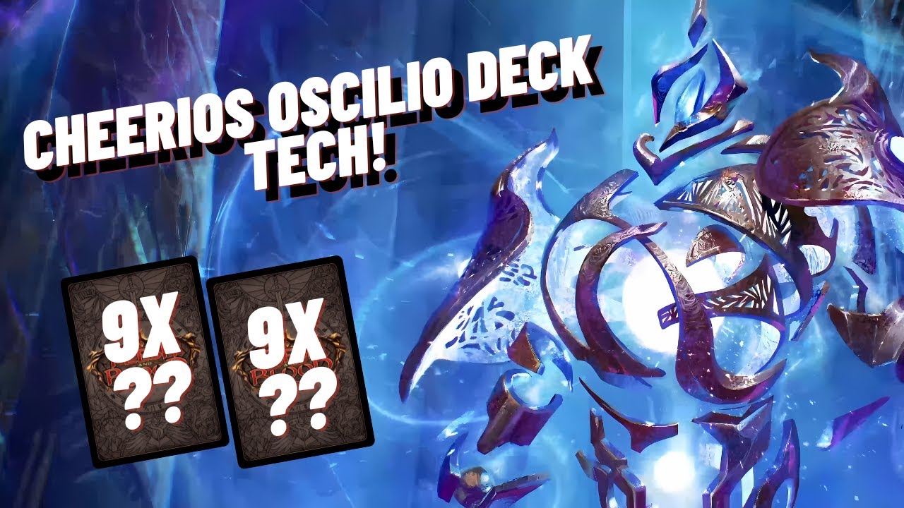 Cheerios Oscilio Deck Tech!