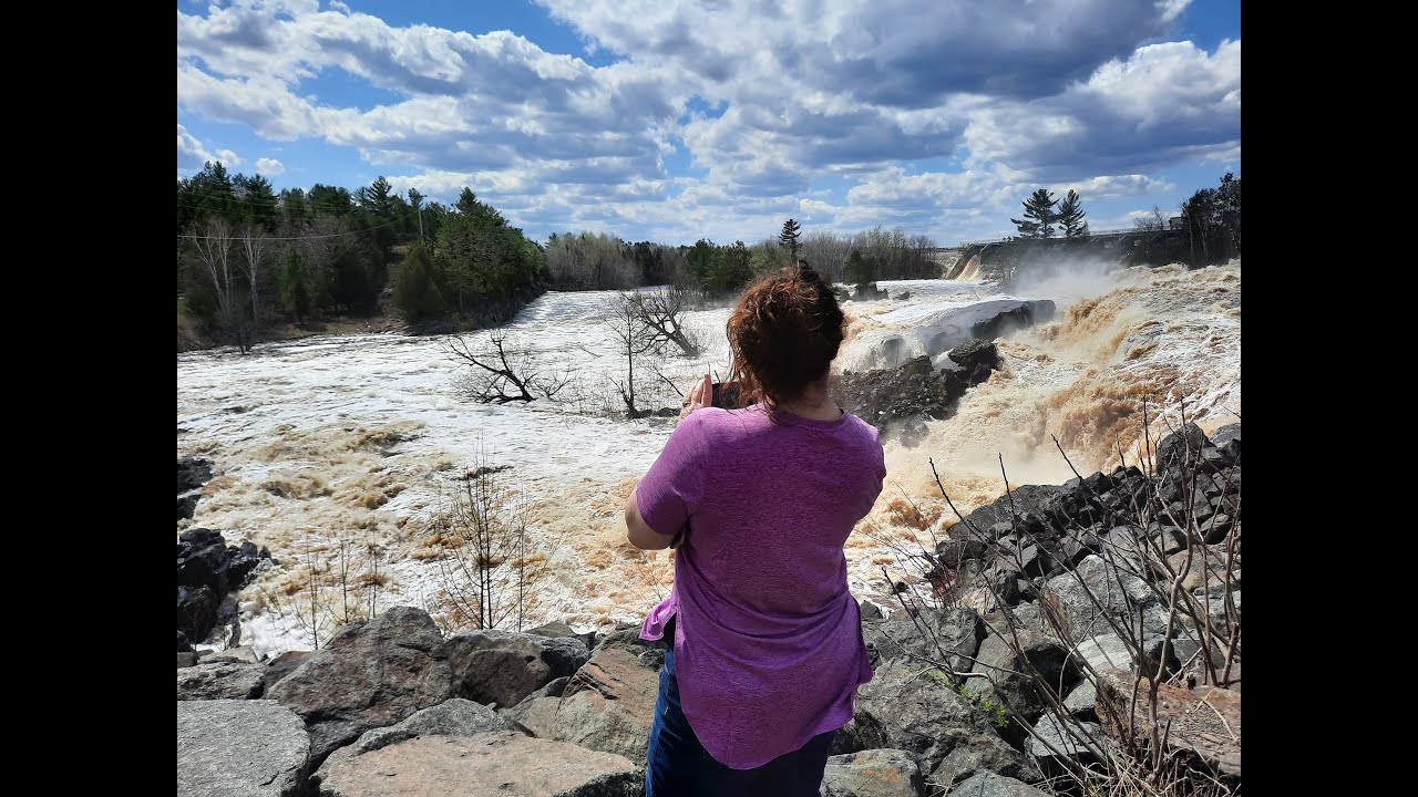 JAY COOKE STATE PARK. Spring rushing water. Natures awesome power.