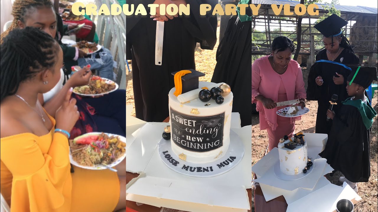 My Graduation Party Vlog 🎉 | Kenyan youtuber