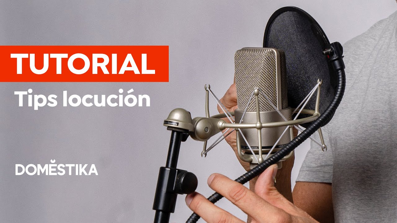 TUTORIAL LOCUCIÓN 🎙 | 5 ejercicios prácticos para ENTRENAR LA VOZ - Sergio Zamora | Domestika