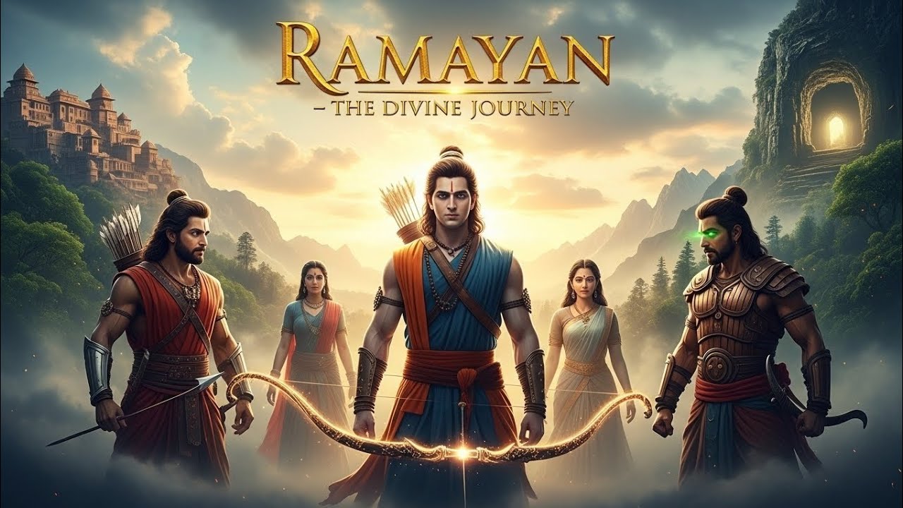 Ramayan Cinematic Movie ||  RamSita Lakshman Divine Jourmey of Dharma 