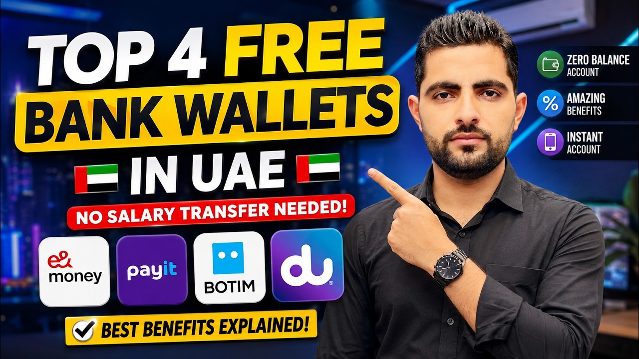 Top 4 Free Bank Wallets in UAE | No Salary Transfer Needed | Best Benefits Explained!