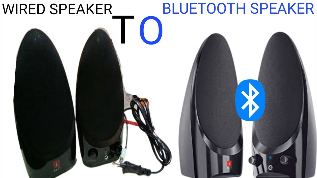 Convert Wired Speaker Into Wireless Bluetooth Speaker In Malayalam..!!