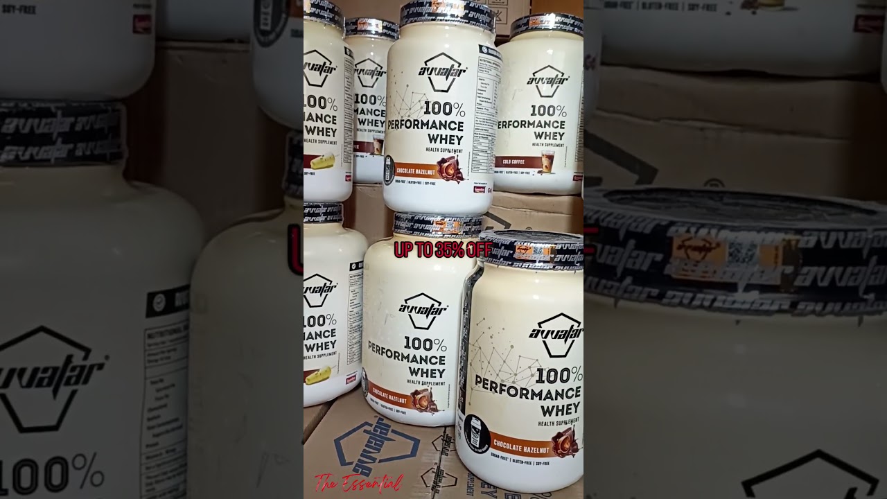 🔥 Avvatar 100% Performance Whey - UP TO 35% OFF