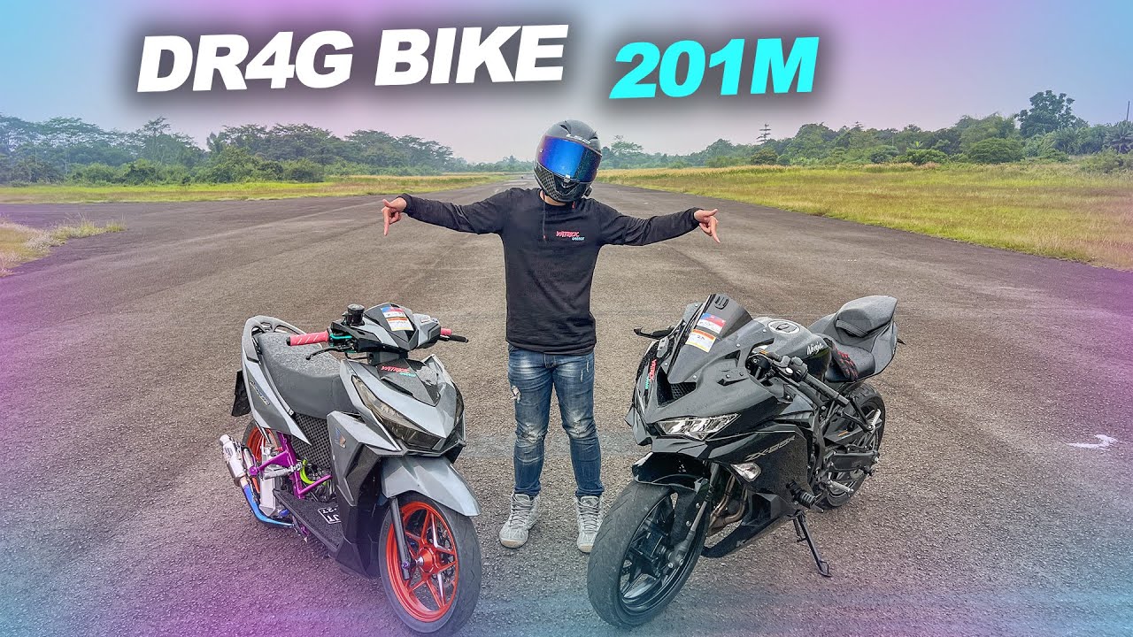 VARIO VATRICK BORE UP 210CC vs KAWASAKI ZX25R 4 SILINDER