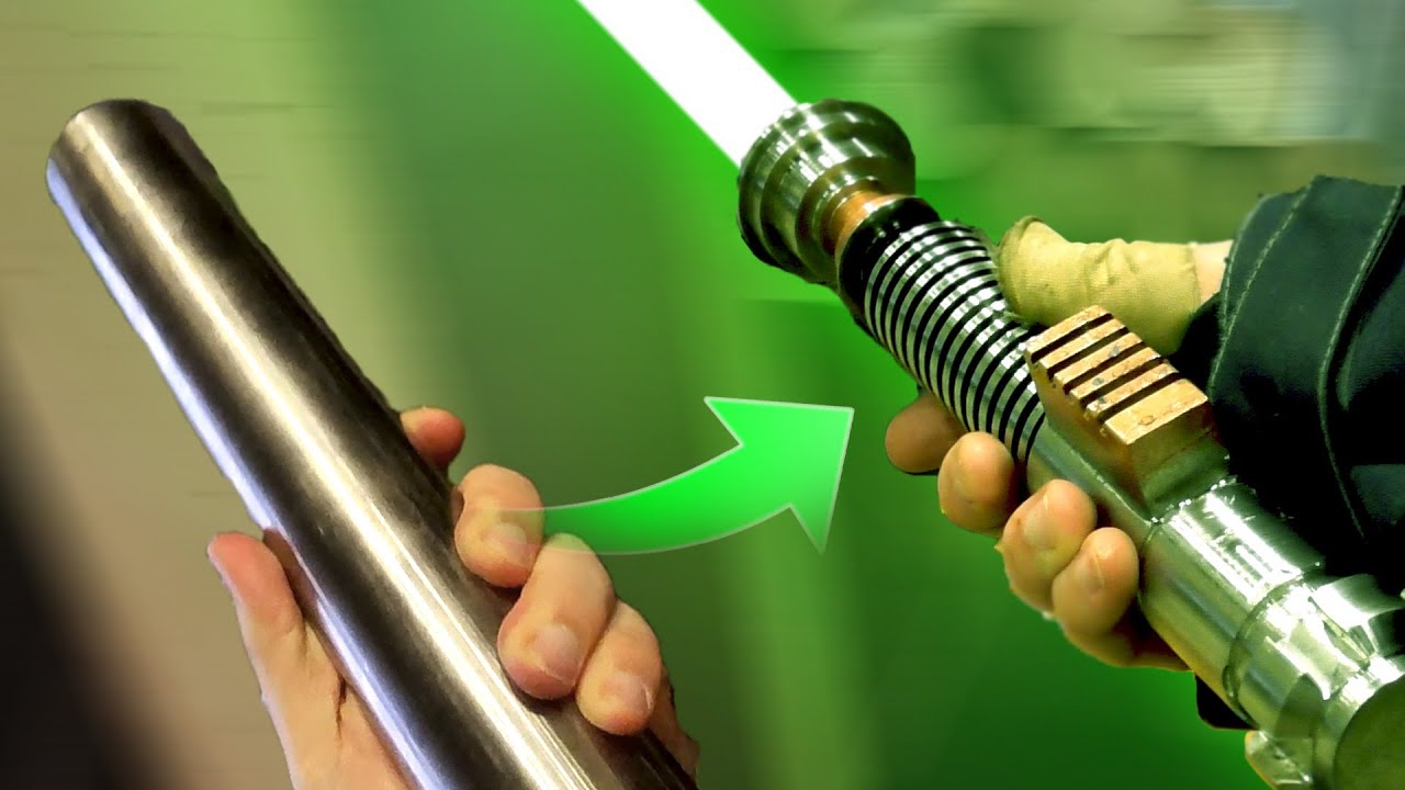 I Made Luke Skywalker Lightsaber [in Stainless Steel]