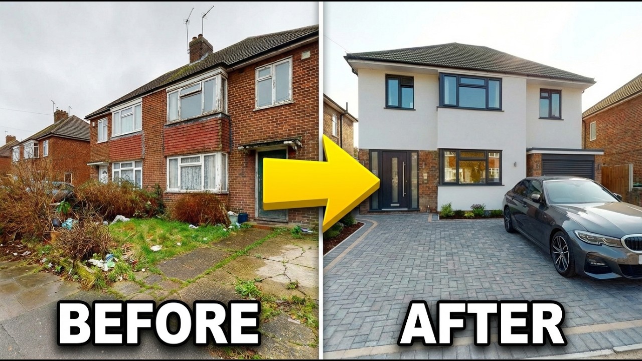 The Most Satisfying London House & Garden Makeover Ever! 🏡 Before & After