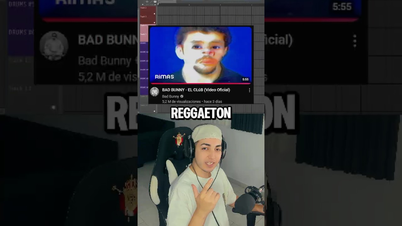 EL CLúB pero REGGAETON 😱 bad bunny 