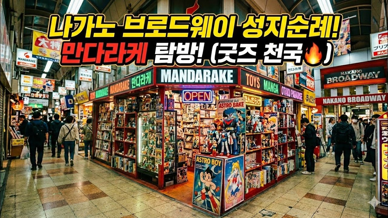 나가노브로드웨이 최고 이찌방 만다라게샵 탐방기