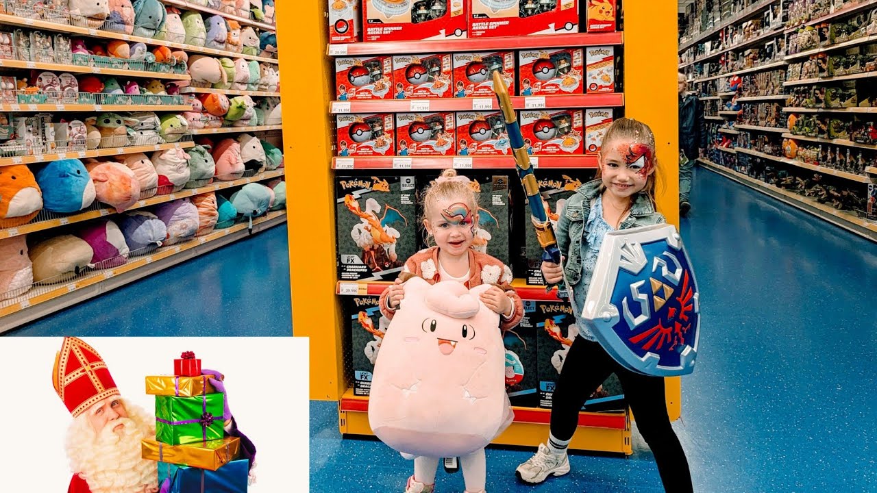 Sinterklaas speelgoed boek ophalen bij Smyths