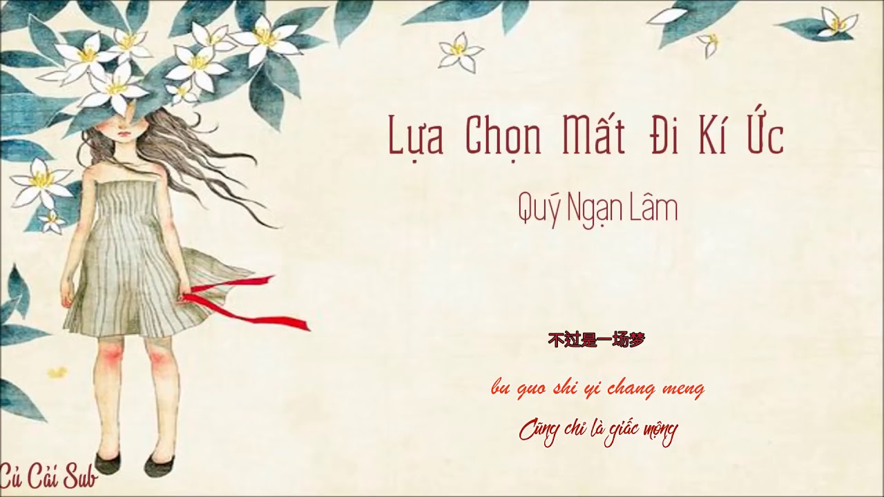 [Vietsub+Pinyin] Lựa Chọn Mất Đi Ký Ức 选择失忆 - Quý Ngạn Lâm 季彦霖